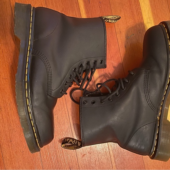 Dr. Martens 1460 Smooth Black Boots – Men’s 11 / UK 10 - Picture 2 of 5